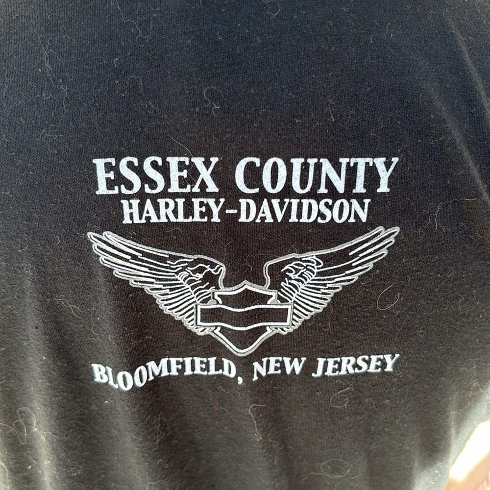 Vintage Harley Davidson Layered Top - Picture 4 of 6